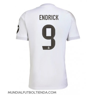 Camiseta Real Madrid Endrick #9 Primera Equipación Replica 2025-26 mangas cortas Camiseta Real Madrid Endrick #9 Primera Equipación Replica 2025-26 mangas cortas
